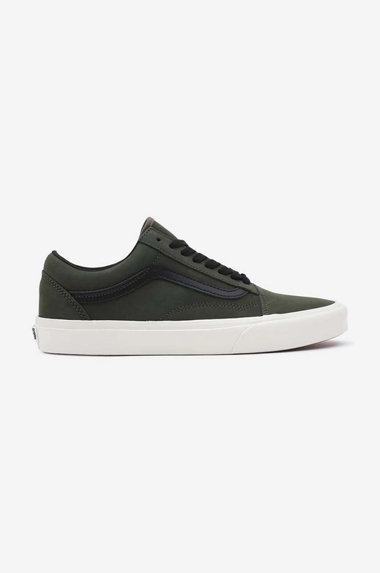 зелен Велурени кецове Vans Old Skool Чоловічий