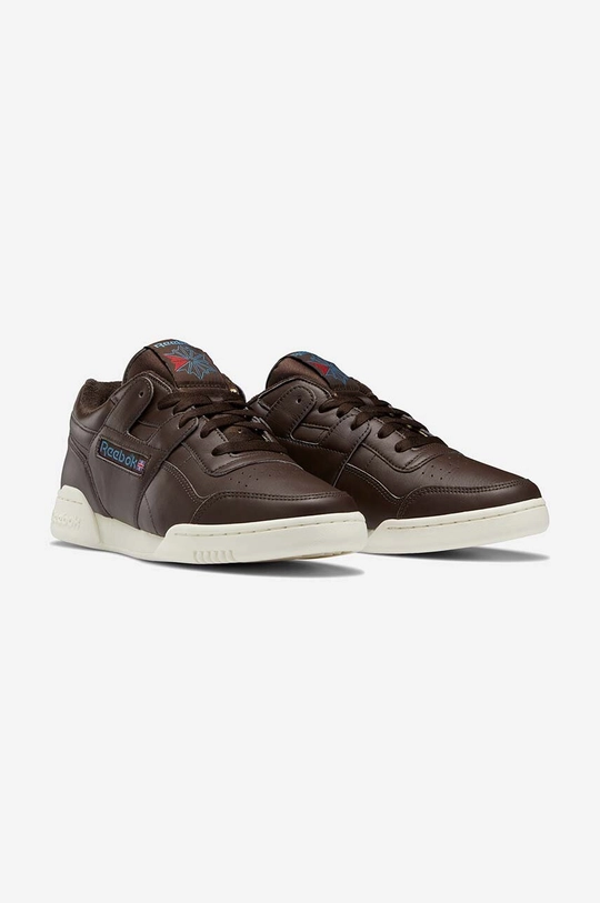 brown Reebok Classic leather sneakers Workout Plus Vintag Men’s