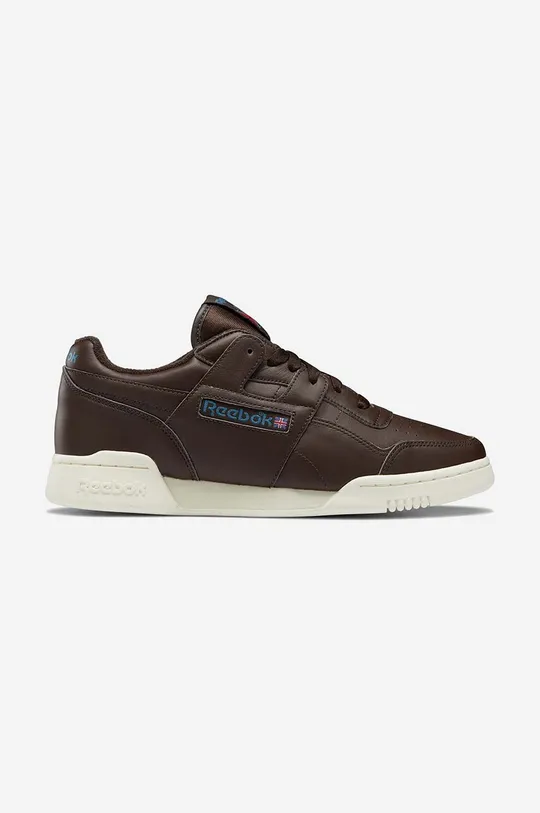 brown Reebok Classic leather sneakers Workout Plus Vintag