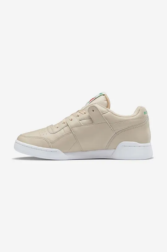 Reebok Classic leather sneakers Workout Plus Vintage  Uppers: Natural leather Inside: Synthetic material, Textile material Outsole: Synthetic material
