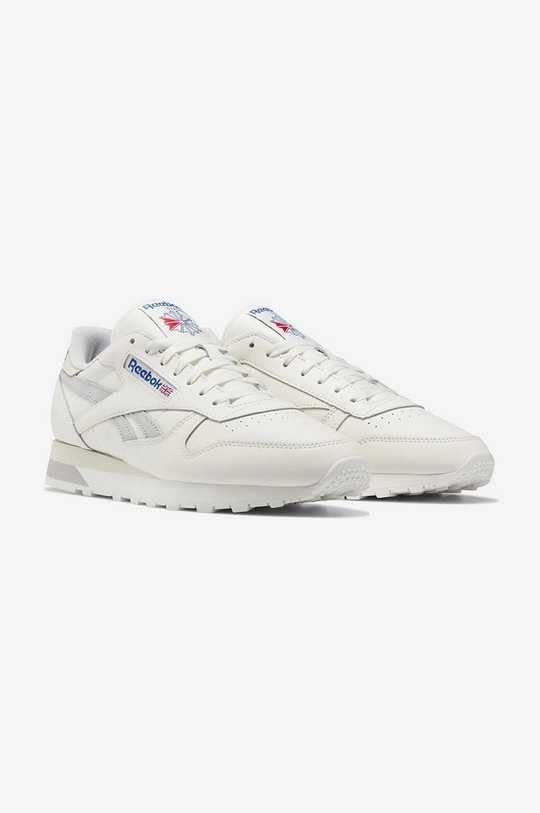 μπεζ Δερμάτινα αθλητικά παπούτσια Reebok Classic Reebok Classic Leather HQ2230