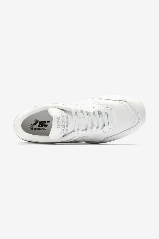white New Balance leather sneakers M1500WHI