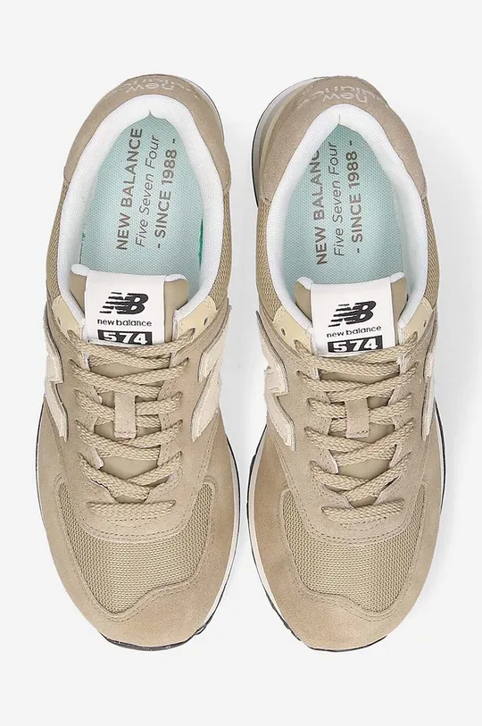beige New Balance sneakers U574WO2