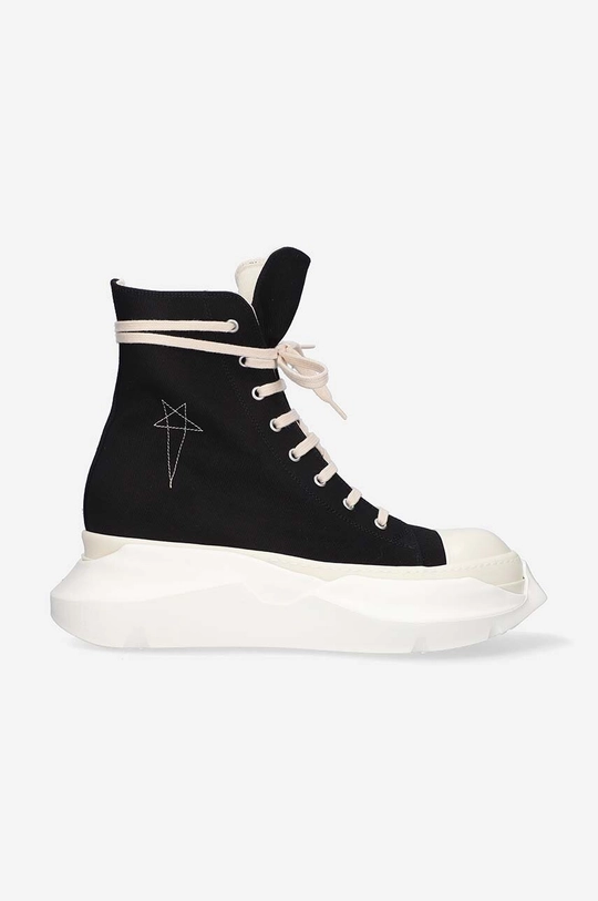 czarny Rick Owens tenisówki Męski