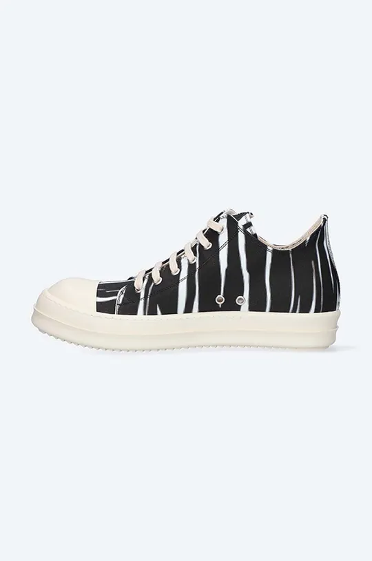 Rick Owens plimsolls  Uppers: Textile material Inside: Textile material, Natural leather Outsole: Synthetic material