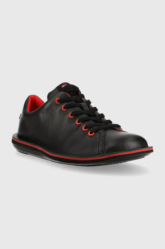 Δερμάτινα αθλητικά παπούτσια Camper Beetle μαύρο