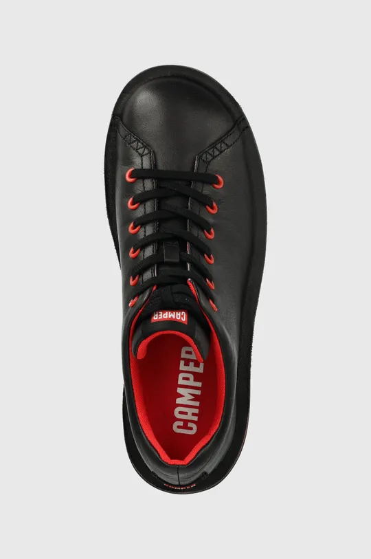 μαύρο Δερμάτινα αθλητικά παπούτσια Camper Beetle