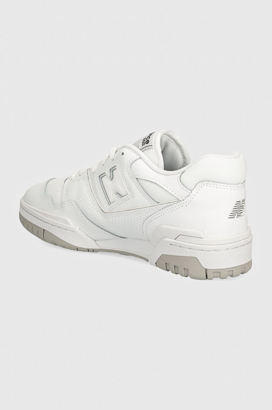 New Balance 550 White Grey <p> Πάνω μέρος: Φυσικό δέρμα Εσωτερικό: Υφαντικό υλικό Σόλα: Συνθετικό ύφασμα</p>