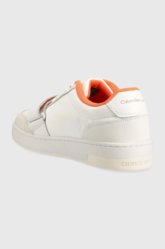 Calvin Klein Jeans sportcipő BASKET CUPSOLE VELCRO SOFTNY  Szár: textil, természetes bőr Belseje: textil Talp: szintetikus anyag