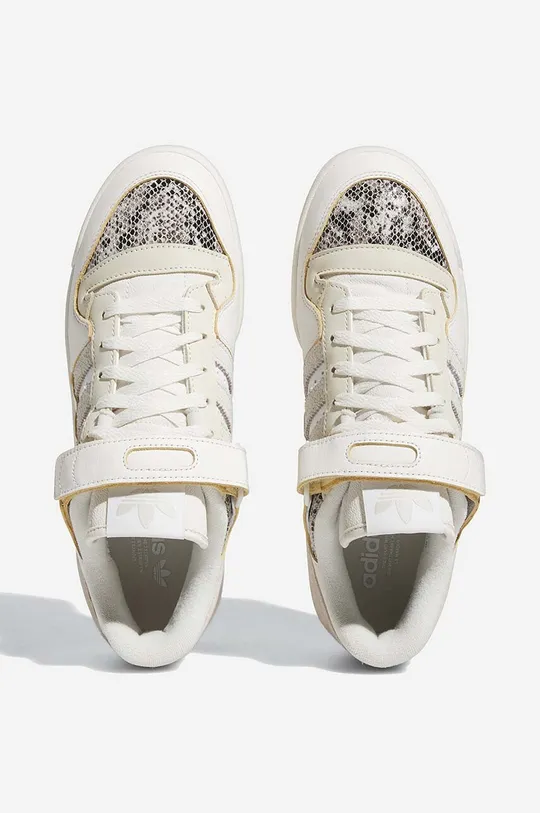 biały adidas Originals sneakersy skórzane Forum 84 Low