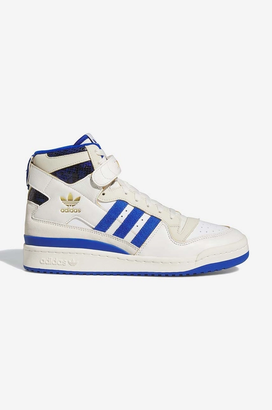 white adidas Originals leather sneakers Forum 84 HI Men’s