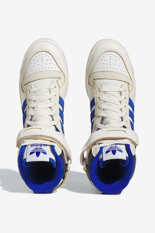 biały adidas Originals sneakersy skórzane Forum 84 HI