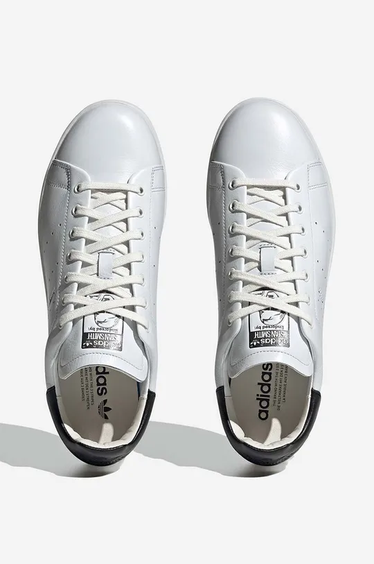 λευκό Δερμάτινα αθλητικά παπούτσια adidas Originals Stan Smith Pure