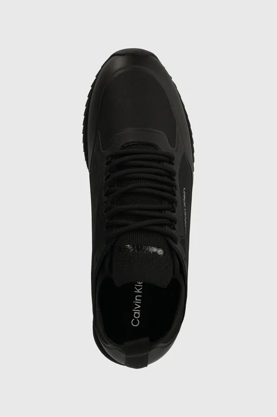 czarny Calvin Klein sneakersy LOW TOP LACE UP NYLON