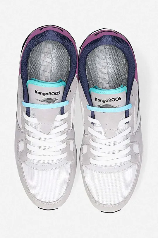 gray KangaROOS sneakers Coil R1 OG Pop
