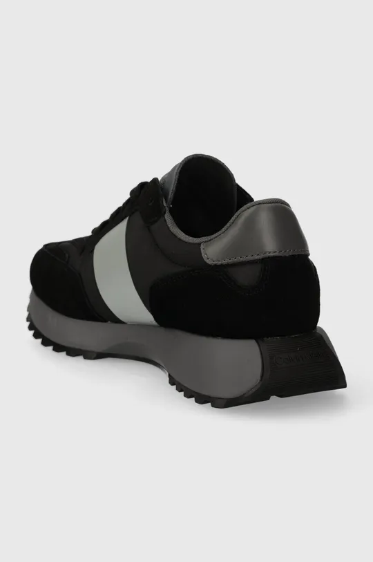 Calvin Klein sneakersy LOW TOP LACE UP MIX Cholewka: Skóra zamszowa, Skóra naturalna, Materiał tekstylny, Wnętrze: Materiał tekstylny, Podeszwa: Materiał syntetyczny