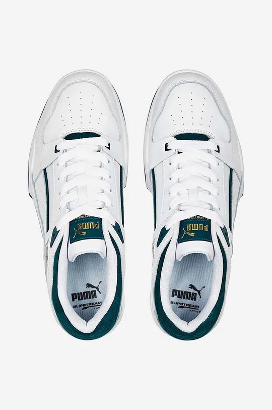 white Puma leather sneakers Slipstream