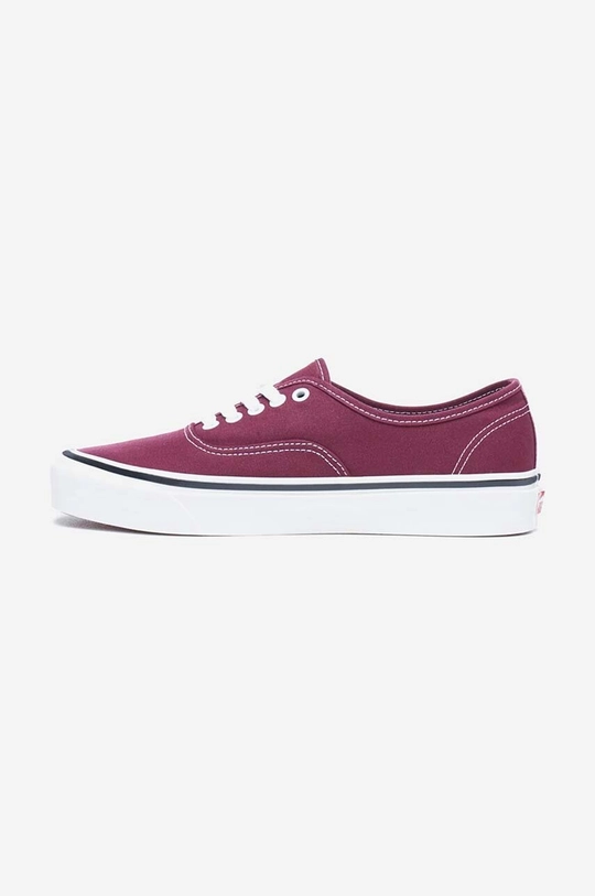 red Vans plimsolls Authentic