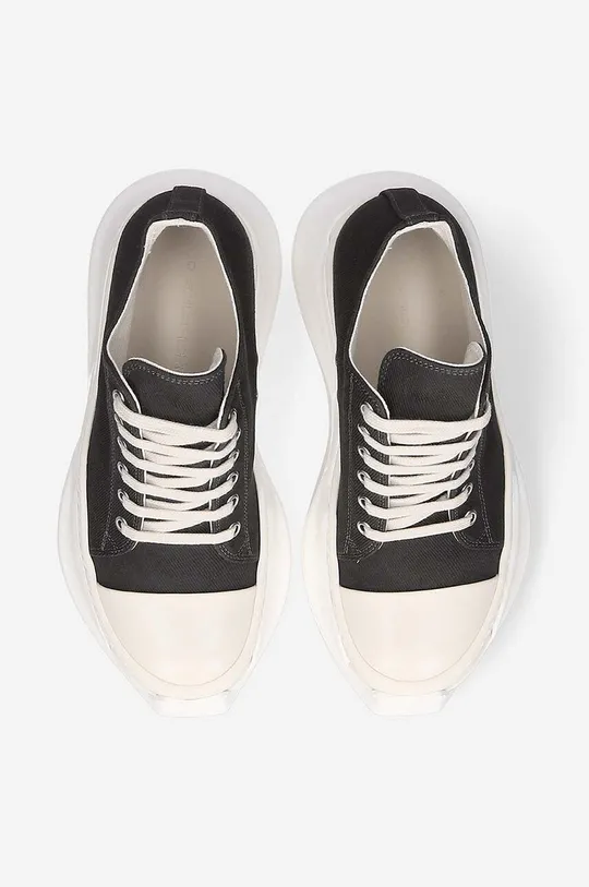 Rick Owens leather plimsolls Abstract