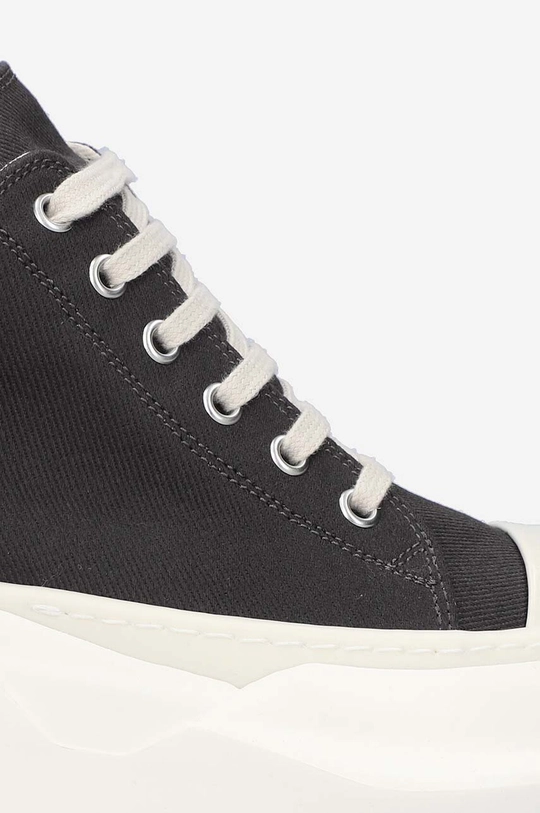 Rick Owens leather plimsolls Abstract