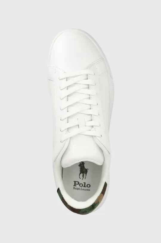 λευκό Δερμάτινα αθλητικά παπούτσια Polo Ralph Lauren HRT CT II