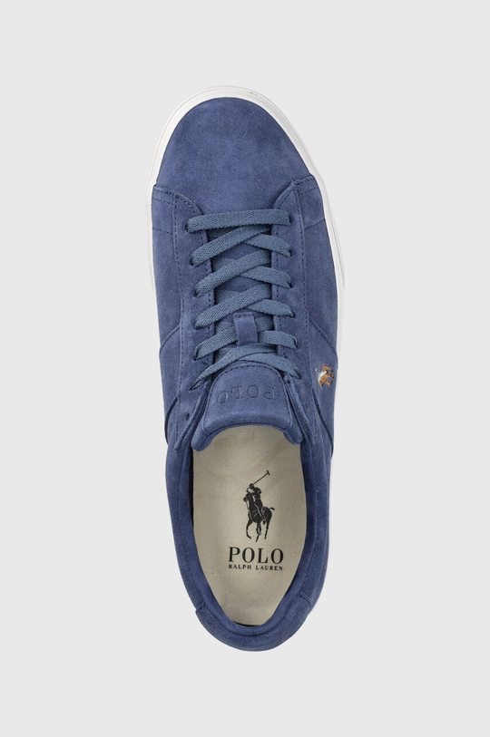 σκούρο μπλε Σουέτ αθλητικά παπούτσια Polo Ralph Lauren SAYER