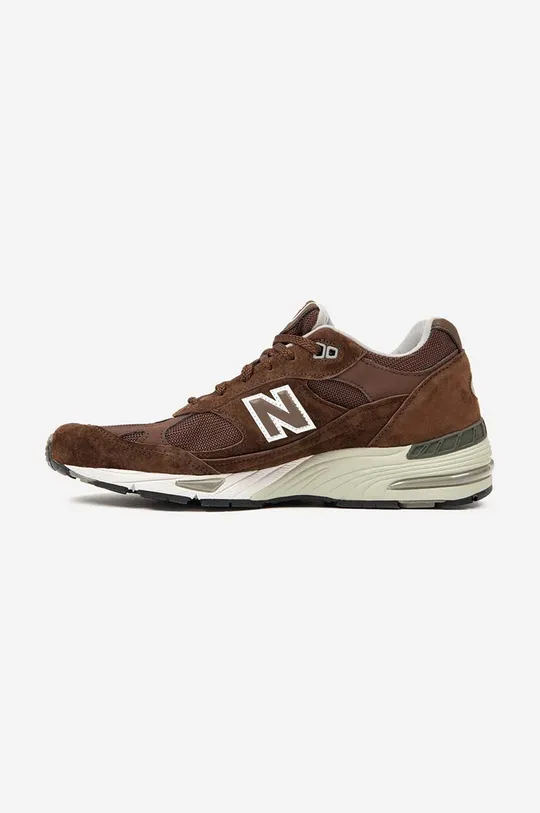 brown New Balance sneakers M991BGW