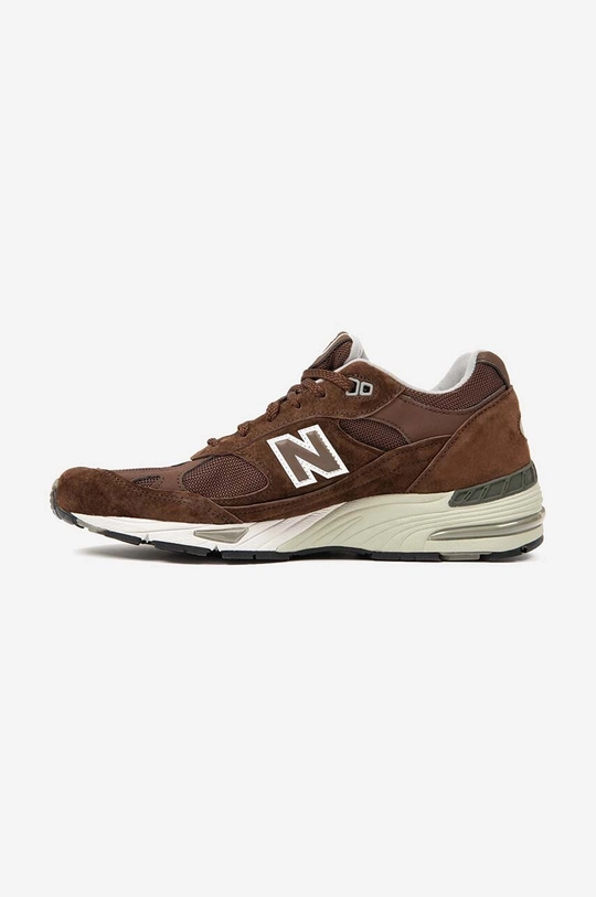 brązowy New Balance sneakersy M991BGW