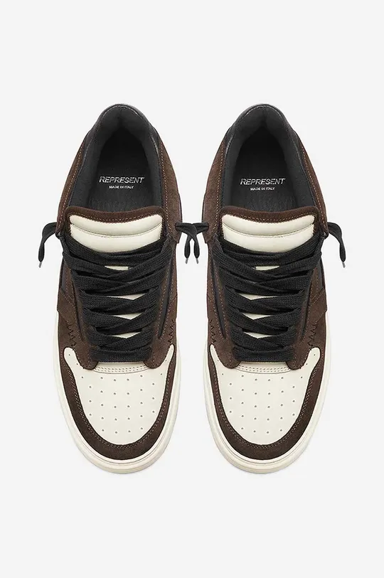 Represent leather sneakers Reptor Low  Uppers: Natural leather, Suede Inside: Textile material Outsole: Synthetic material