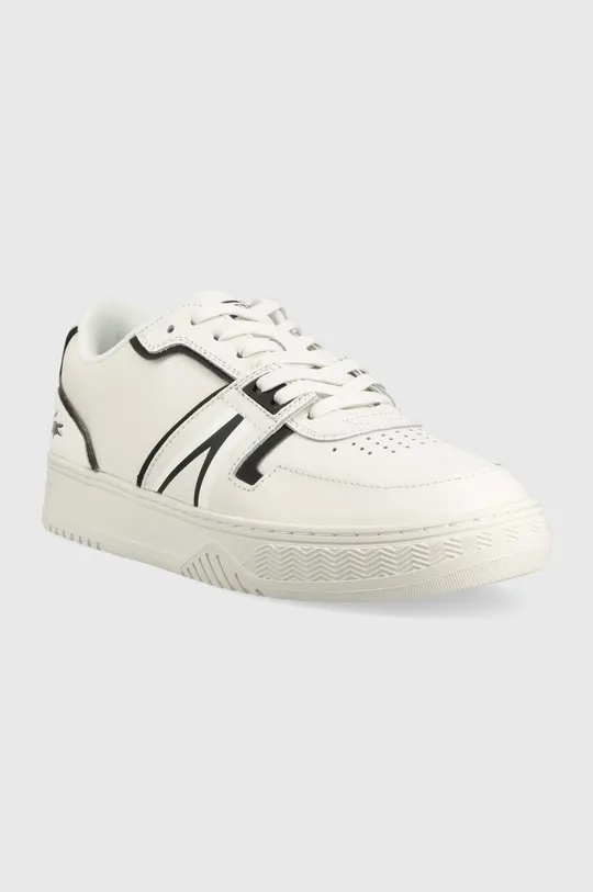Lacoste sneakersy skórzane L001 Baseline Leather Trainers biały