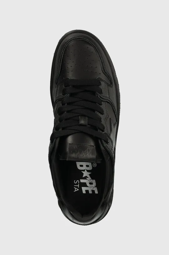 black A Bathing Ape leather sneakers BAPE SK8 STA #3 001FWI701010I