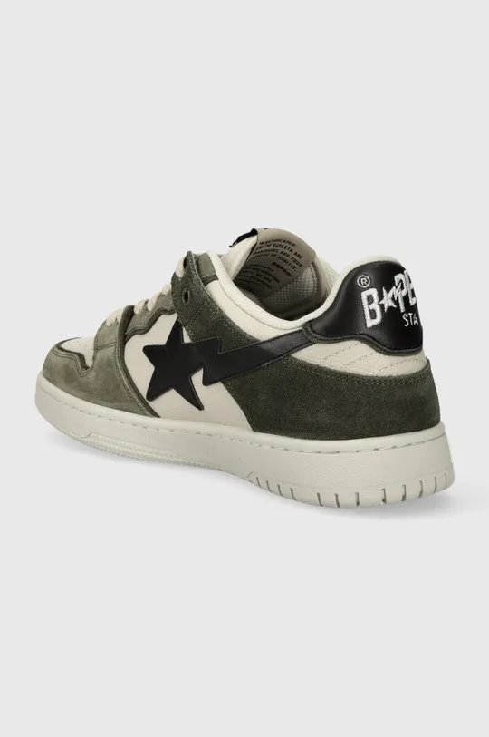 A Bathing Ape leather sneakers BAPE SK8 STA #4 001FWI701009I Uppers: Suede, coated leather Inside: Textile material Outsole: Synthetic material