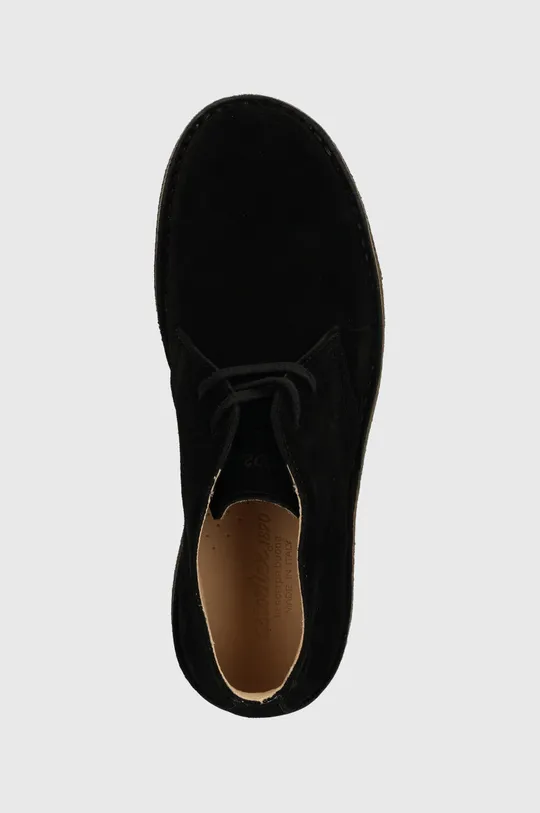 черен Половинки обувки от велур Astorflex