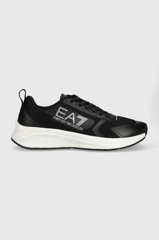 czarny EA7 Emporio Armani sneakersy Unisex