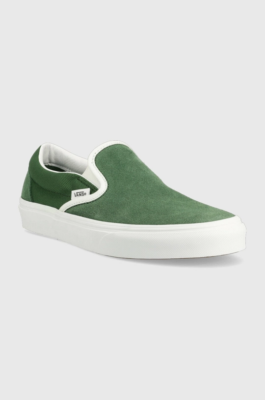 Πάνινα παπούτσια Vans Classic Slip-On πράσινο