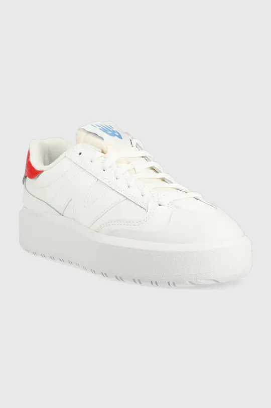 Δερμάτινα αθλητικά παπούτσια New Balance CT302LH λευκό