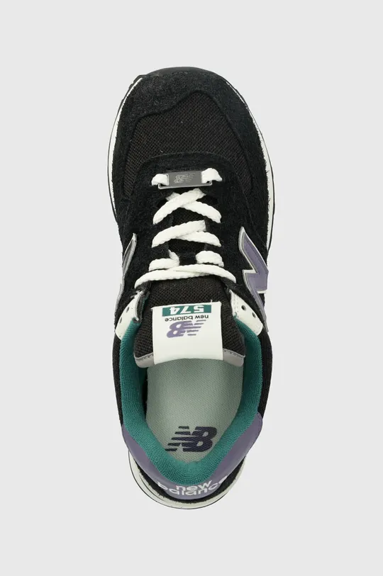 black New Balance sneakers U574LV2