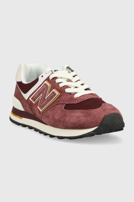 Αθλητικά New Balance U574MO2 μπορντό