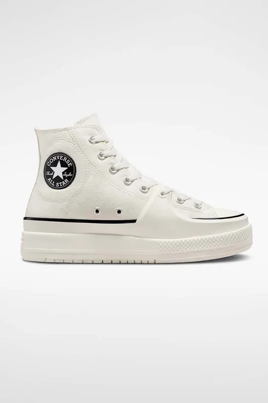 white Converse trainers Chuck Taylor All Star Construct Unisex