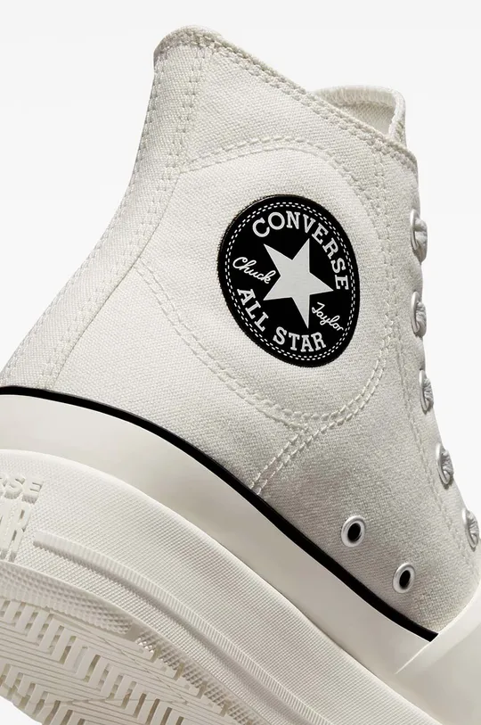 white Converse trainers Chuck Taylor All Star Construct