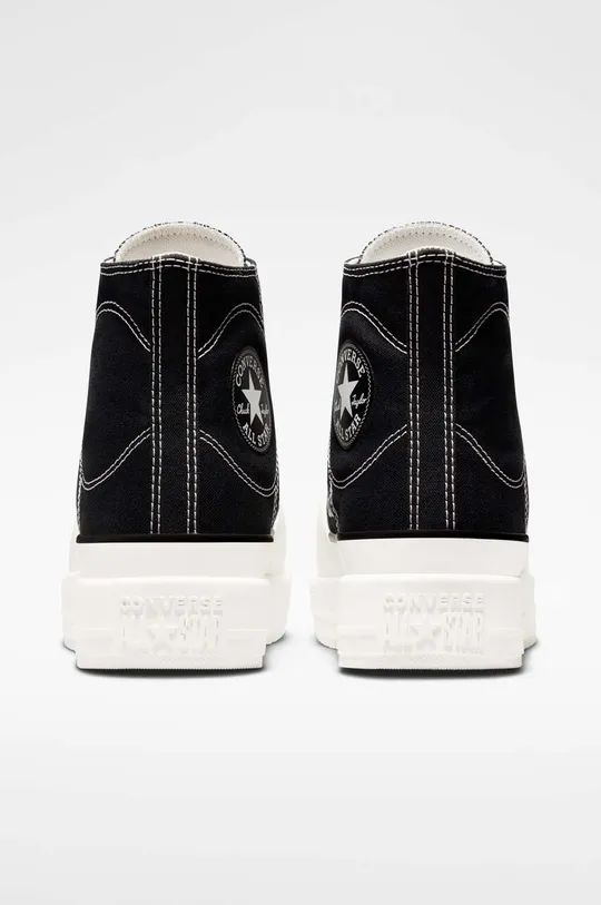μαύρο Πάνινα παπούτσια Converse Chuck Taylor All Star Construct