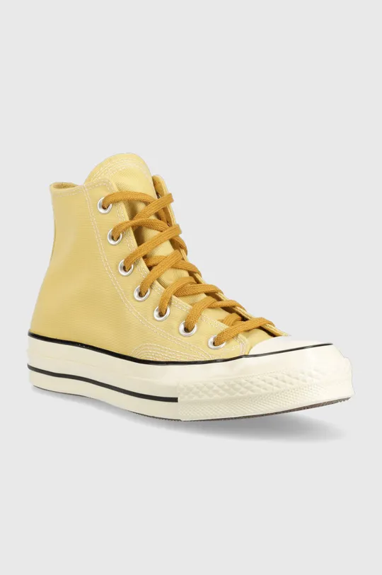 Πάνινα παπούτσια Converse Chuck 70 κίτρινο