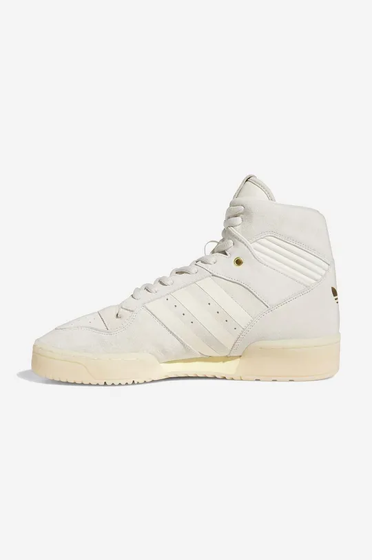 adidas Originals leather sneakers Rivalry High  Uppers: Natural leather Inside: Synthetic material, Textile material Outsole: Synthetic material