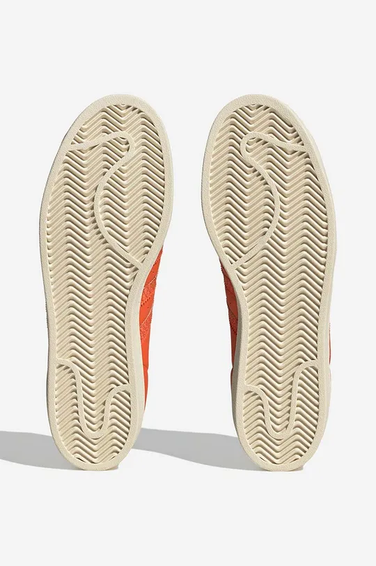 adidas Originals leather sneakers Superstar orange