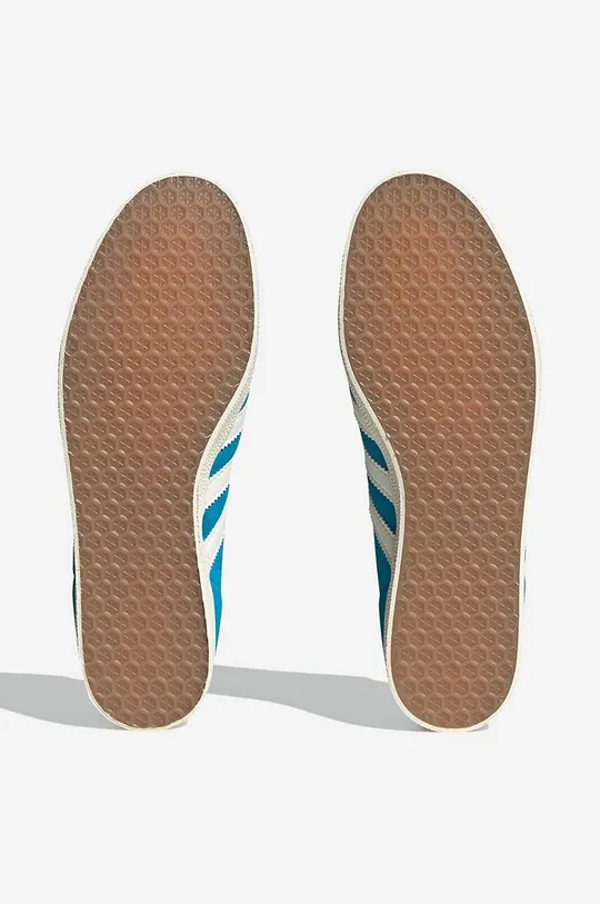 Замшеві кросівки adidas Originals Gazelle блакитний