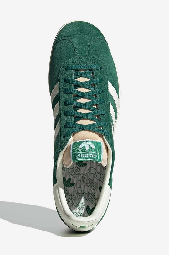 green adidas Originals suede sneakers Gazelle