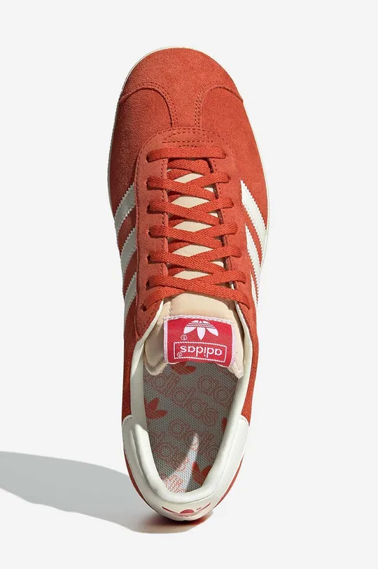 oranžová Semišové tenisky adidas Originals Gazelle