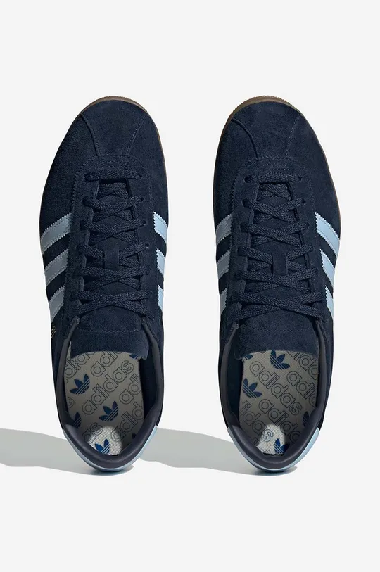 σκούρο μπλε Σουέτ αθλητικά παπούτσια adidas Originals Berlin