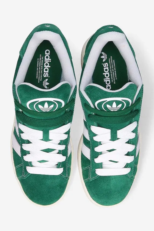 zelená Semišové sneakers boty adidas Originals Campus0s