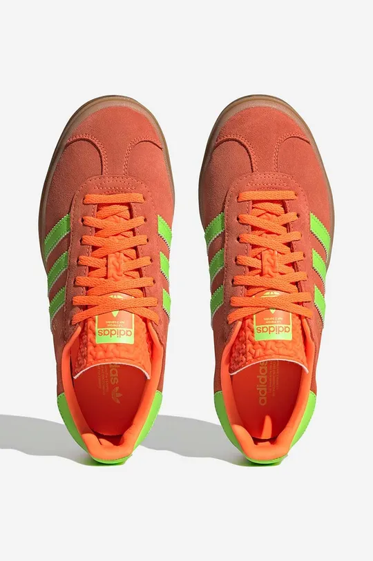 orange adidas Originals sneakers Gazelle Bold